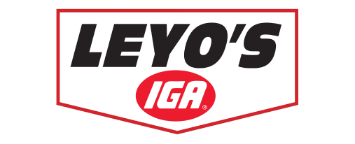 A theme logo of Leyo's Supermarket