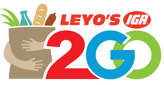 A theme logo of Leyo's Supermarket